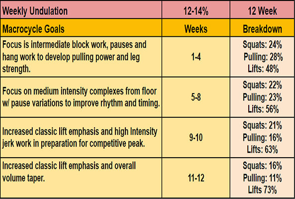 3 Day Olympic Weightlifting Program Chinese Weightlifting Store